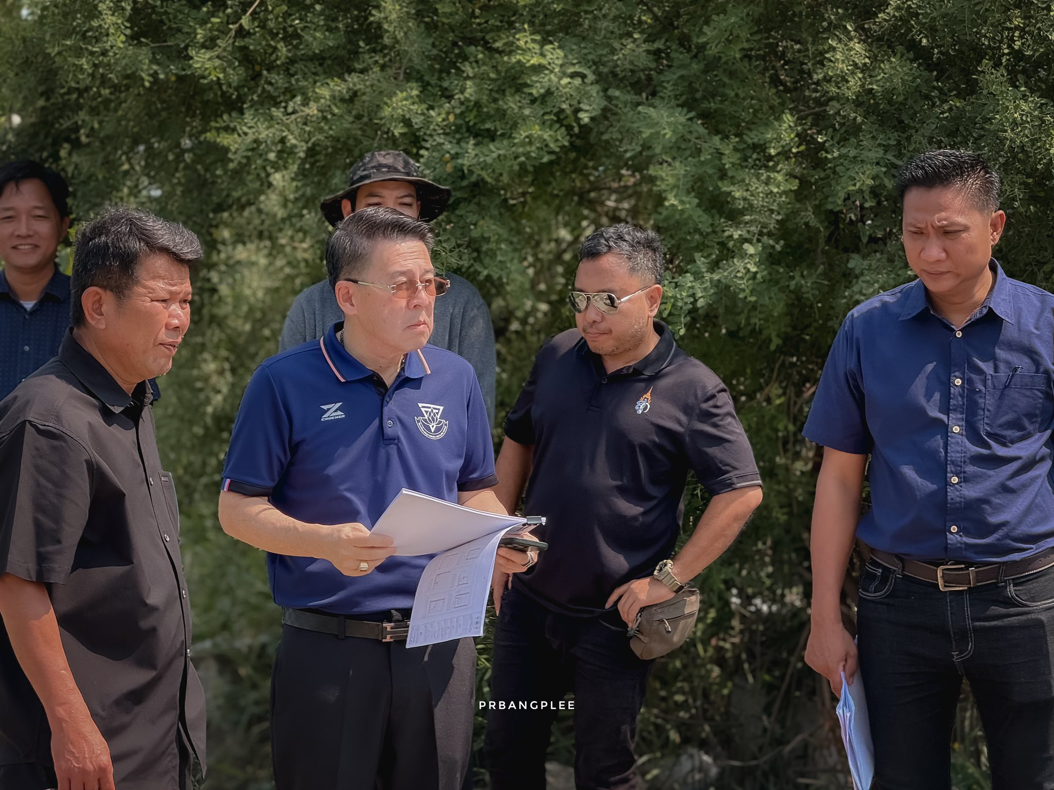 วางเเผนการดำเนินการก่อสร้างลานกีฬาอเนกประสงค์บริเวณพื้นที่ด้านข้างศูนย์ราชการเทศบาลตำบลบางพลี